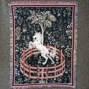 Crown Crafts Unicorn Tapestry Blanket